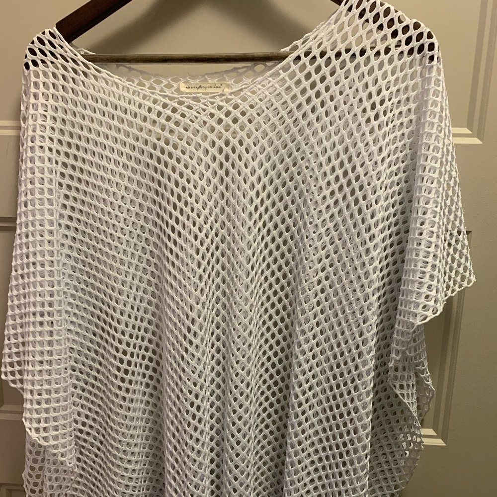 White Beach Coverup NWOT